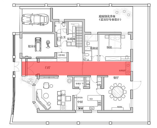 在家中塞进一个艺术画廊 这个别墅一进门就让你惊艳不已