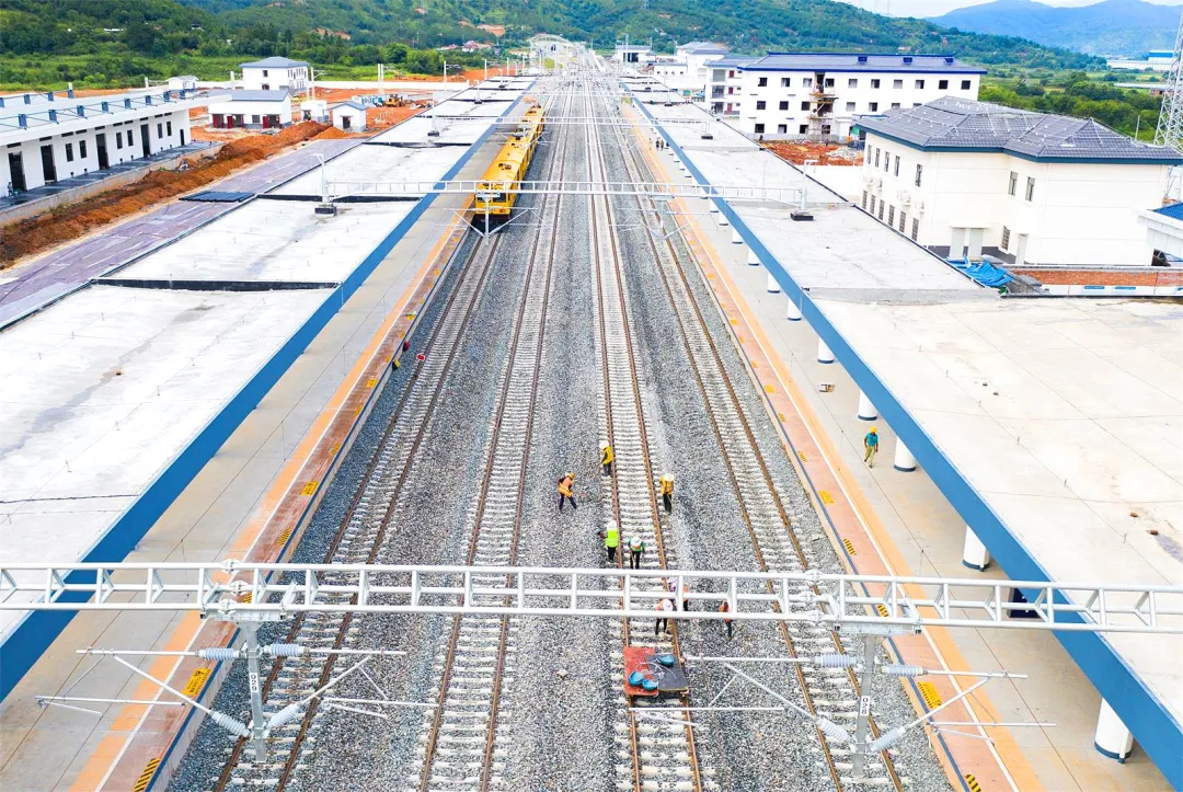 车站已建成！电网将送电！连城这条铁路进入通车倒计时→