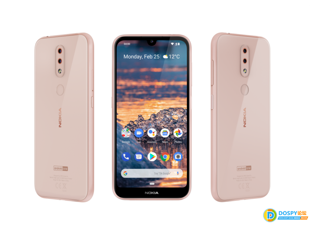 Nokia4.2新手机上市：配用智能语音系统键盘快捷键，可一键启动Google助手