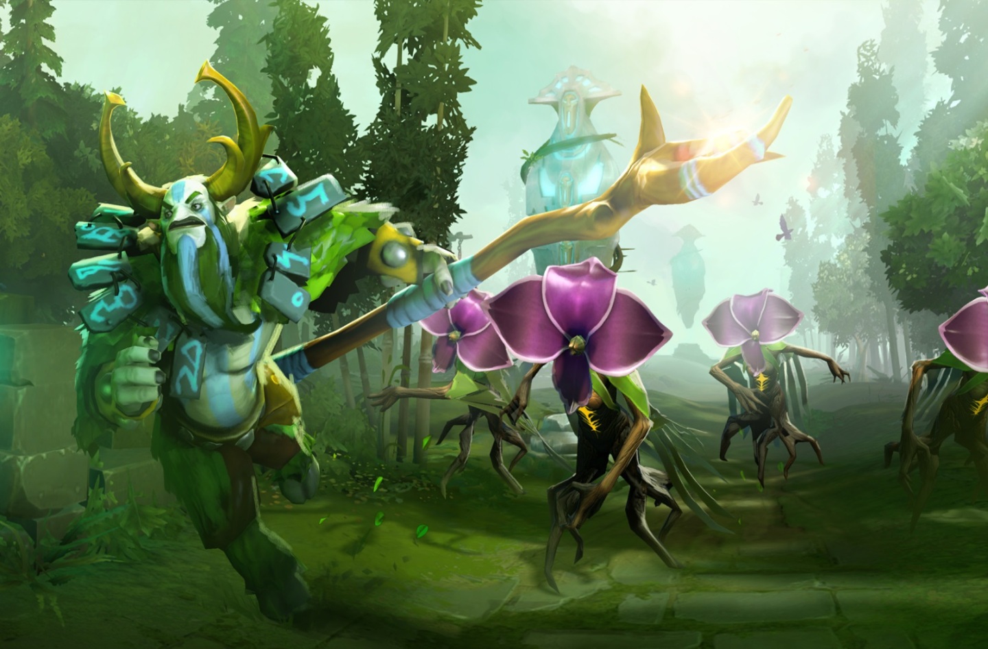 DOTA2饰品推荐——先知宝蓝幽谷君王