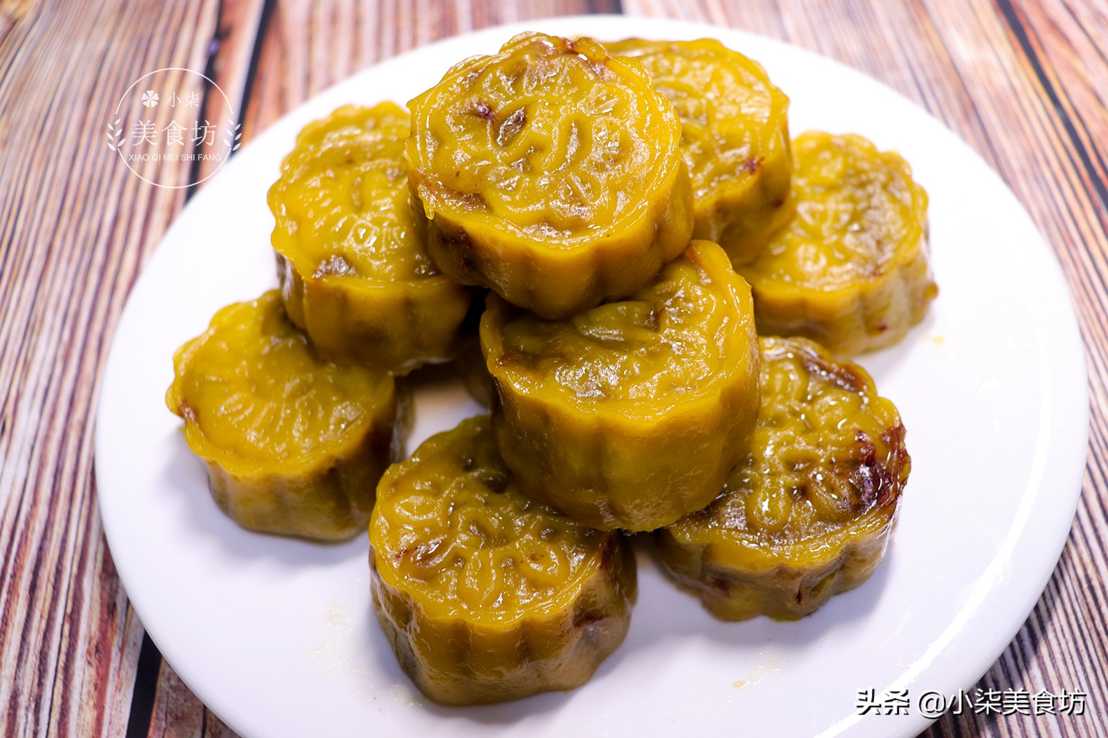圖片[15]-入秋后多給孩子這樣吃南瓜 不用烤箱不用油 比月餅好吃 超Q彈-起舞食譜網