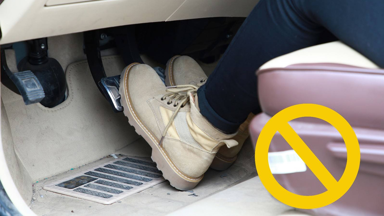 Which one hurts the car by stepping on the gas pedal hard or stepping