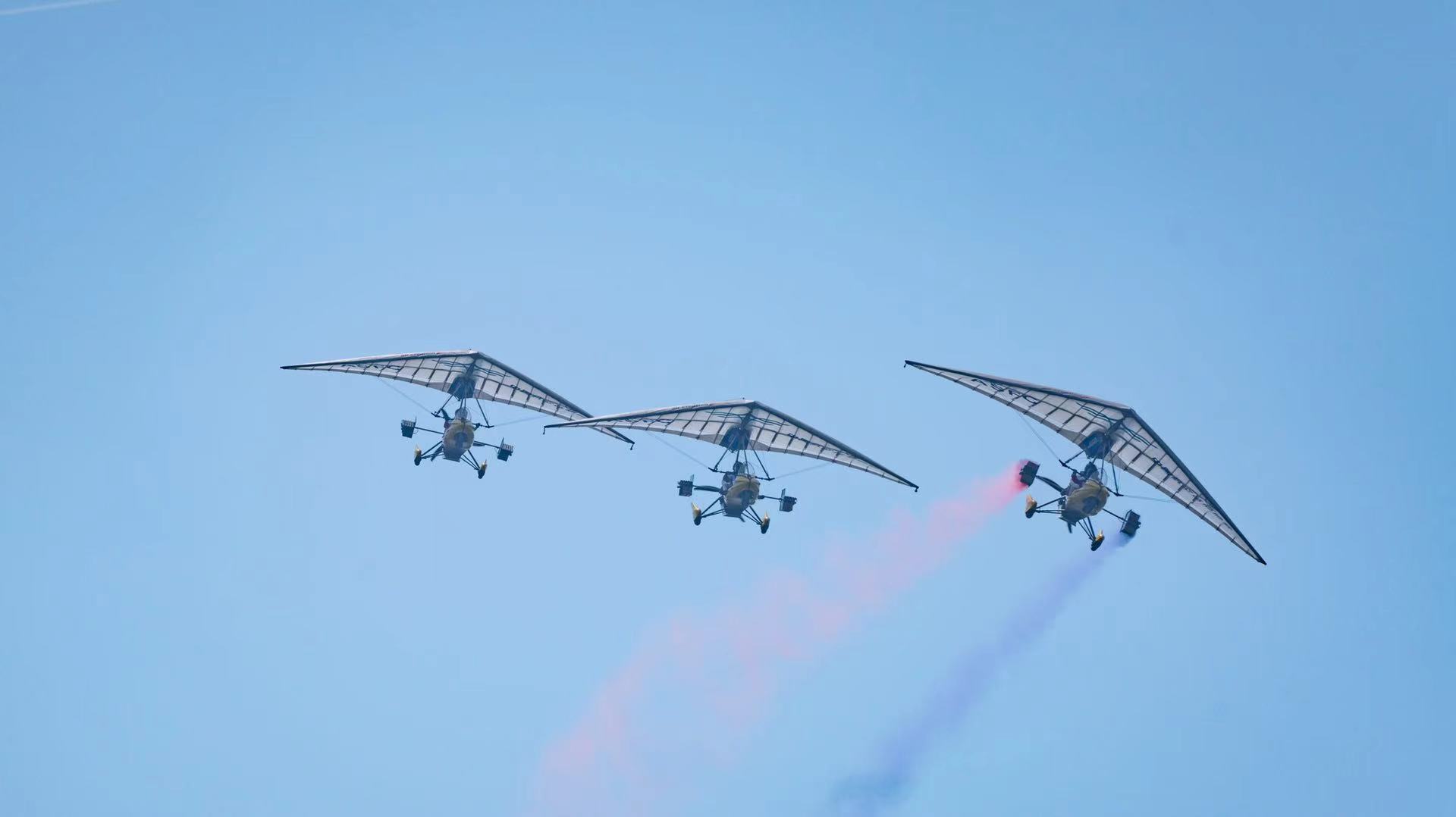 全国超轻型飞机俱乐部联赛重庆站在长寿启幕