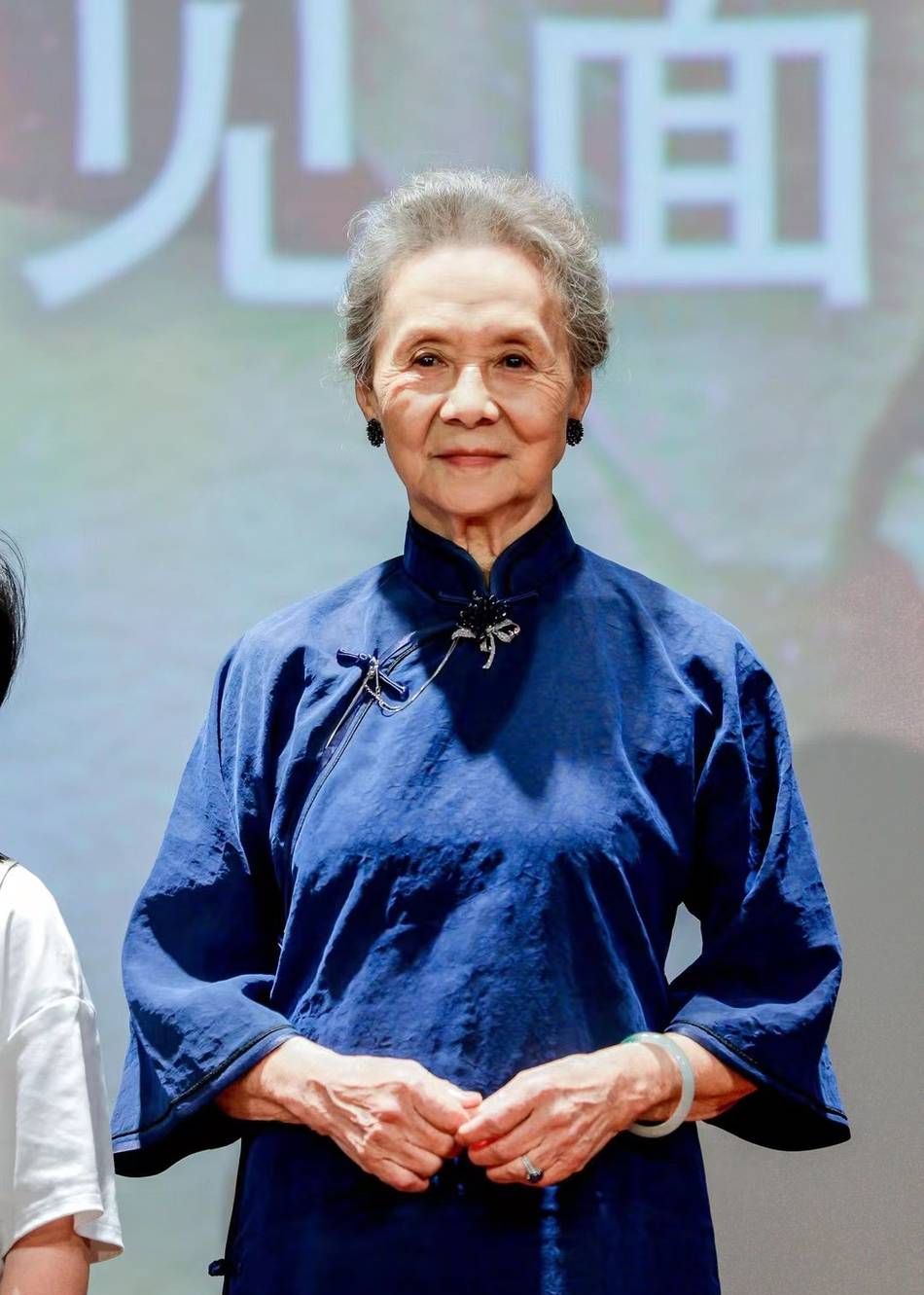 The 83-year-old national grandmother Wu Yanshu made a rare appearance ...