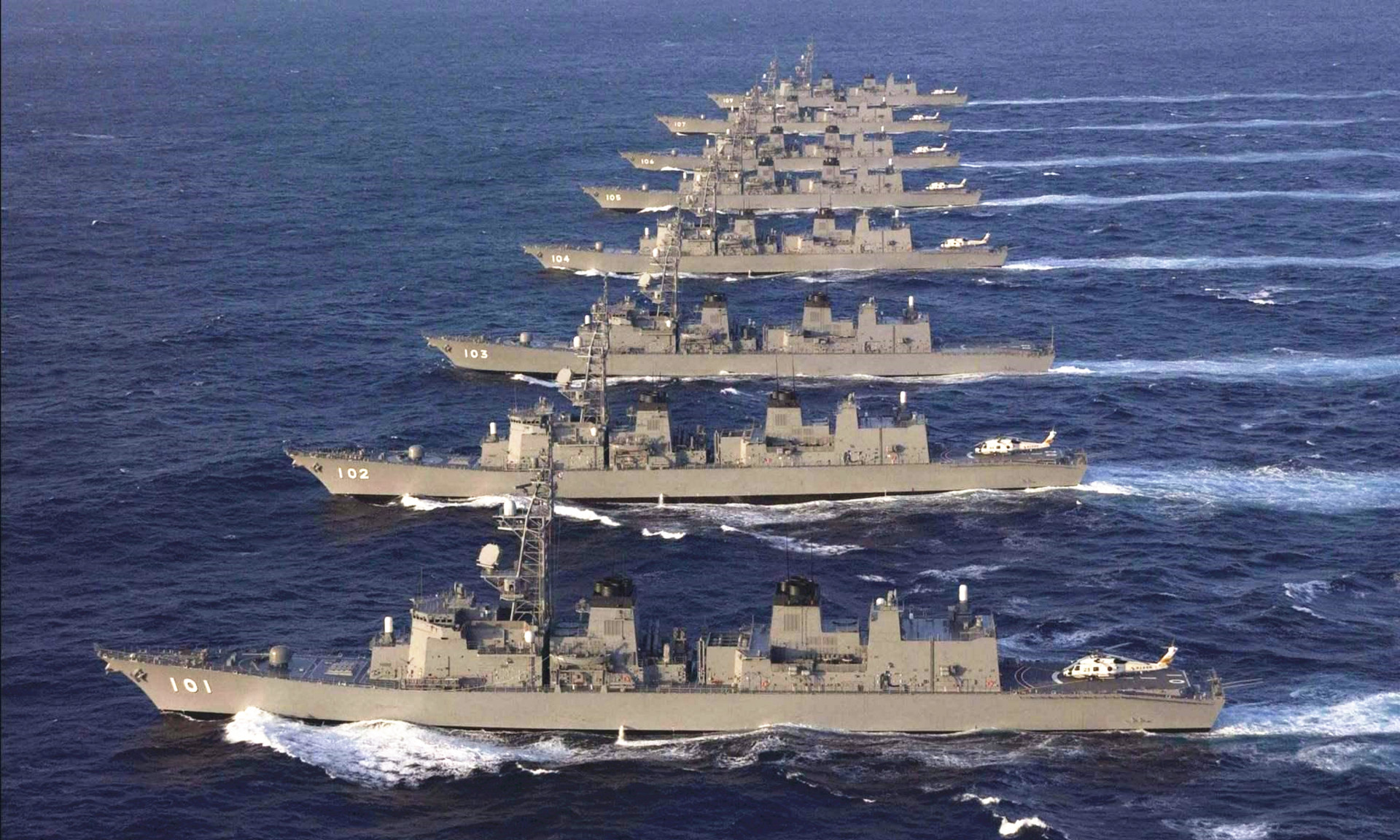 Japan's Yamato, the strongest battleship in history, has nine 460mm