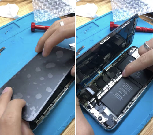 iphonex内屏坏了多少钱，内屏漏液能撑多久？