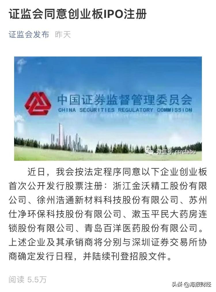 财鑫闻｜山东资本市场一日添俩“新丁”！漱玉平民、百洋医药第三次冲击IPO终获批