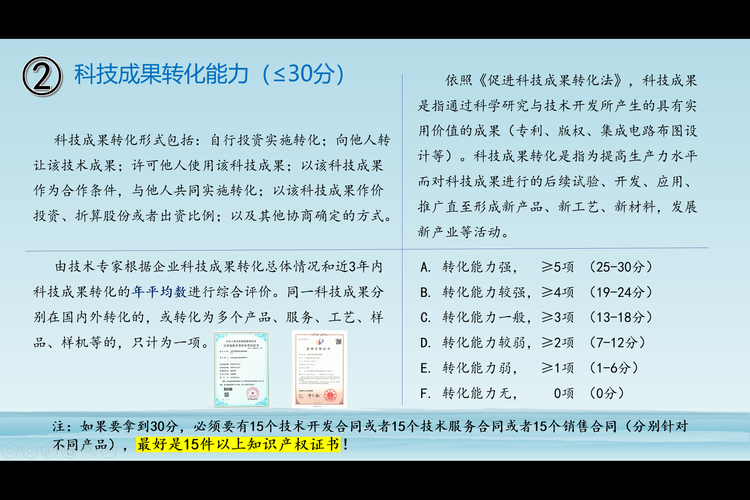 注意：2021年授權(quán)的專利不能用于當(dāng)年國家高新技術(shù)企業(yè)認(rèn)定評價