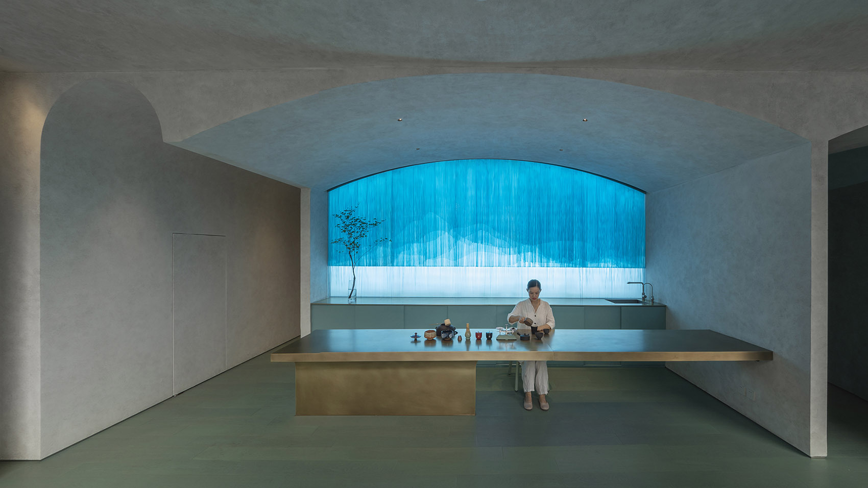 全球首家NOESA細胞水療中心設計，藝術性的裝飾讓空間更精致