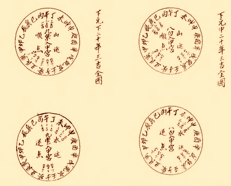 风水类古籍《三元地理山水气远挨星图诀》下