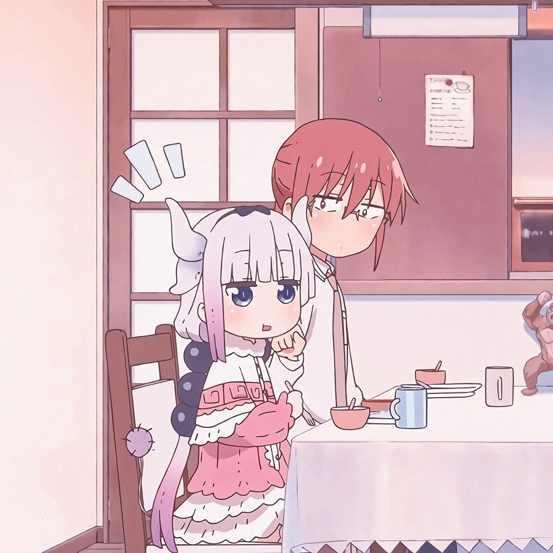 小林家的龙女仆 康娜 小林 托尔 小肥龙可可爱爱 动漫头像 Mp头条