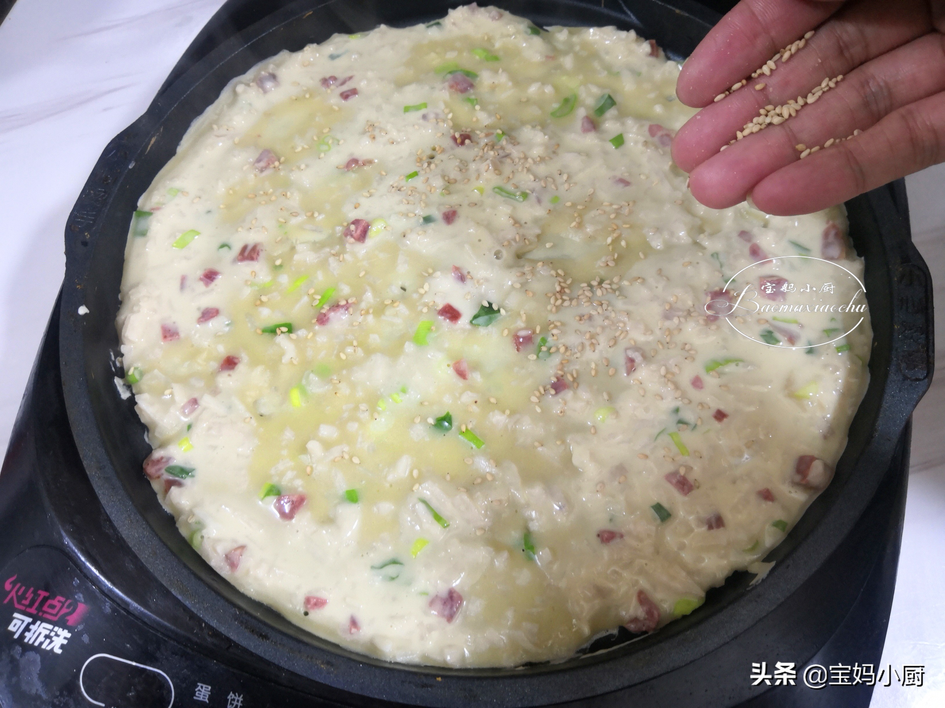 春季早餐，牛奶和雞蛋換個吃法，烙成餅老​​少都喜歡，營養又快手