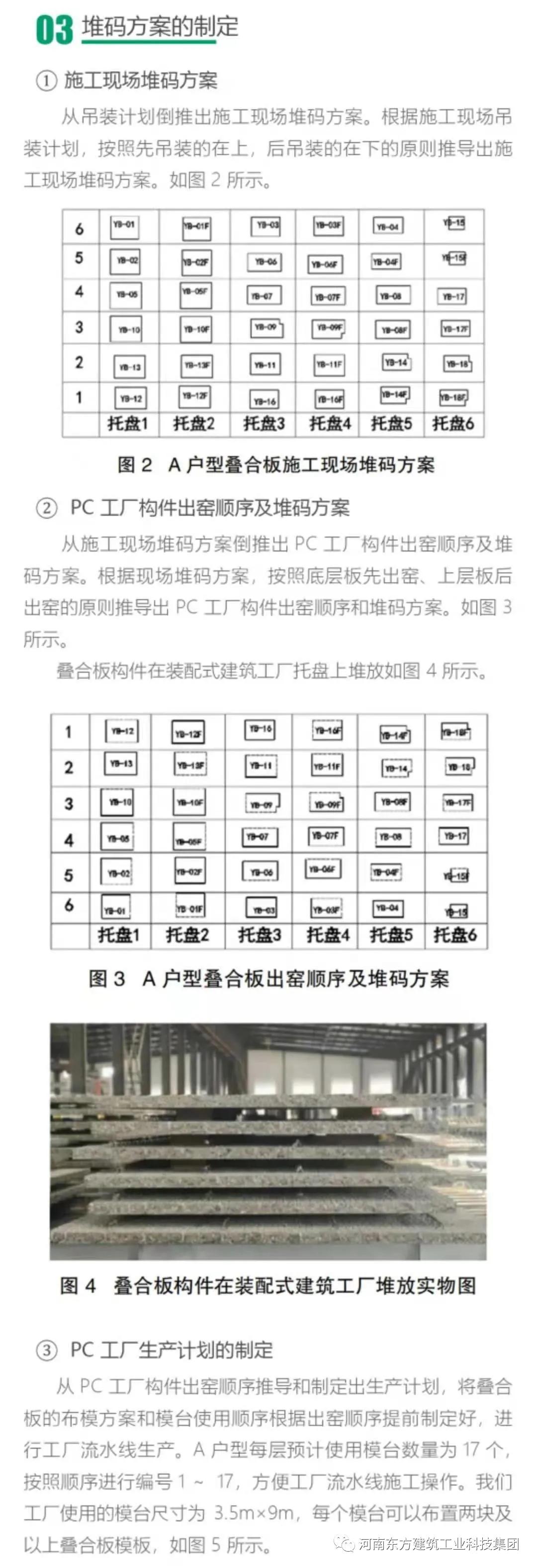 PC構件堆碼方案的制定方法及問(wèn)題探討