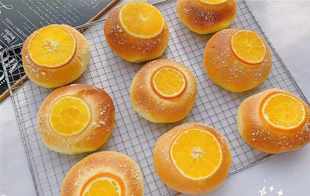 图片[3]-日式香橙奶酥包做法步骤图 维C丰富-起舞食谱网