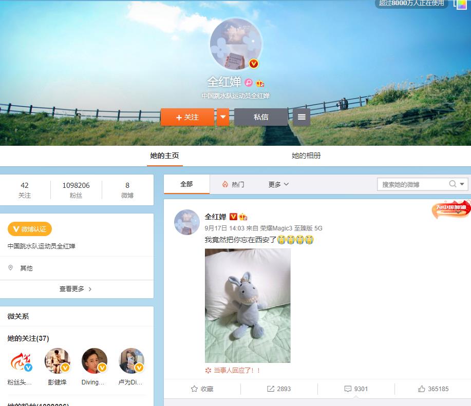 虽迟但到！全红婵再度达成一大心愿，却为何不通过社媒分享喜悦？