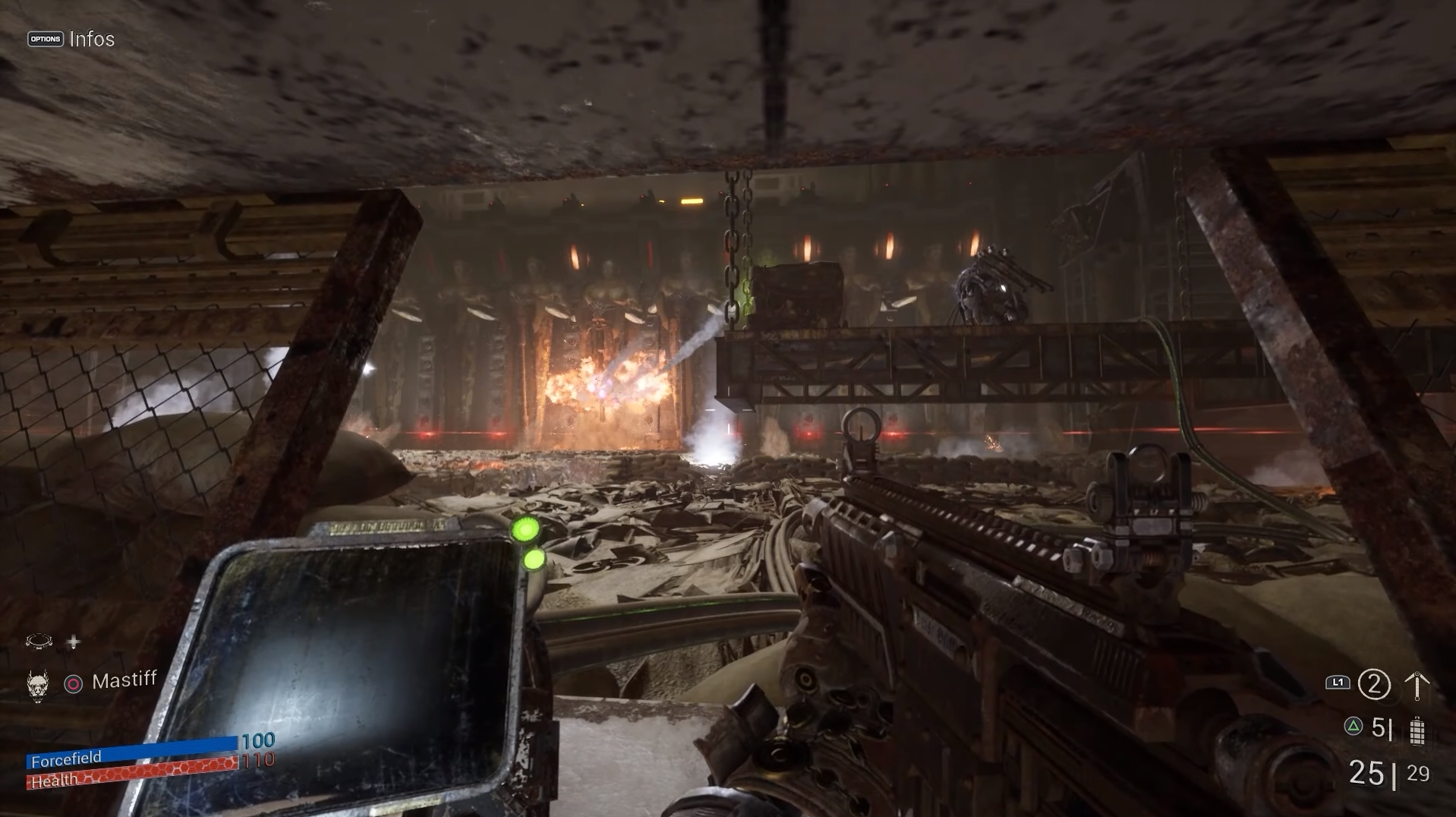 一款戰(zhàn)錘40K衍生的第一人稱射擊游戲