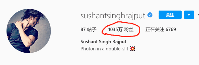 34岁宝莱坞巨星上吊自杀，5天前美女经纪人跳楼