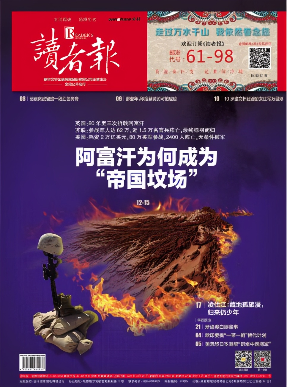 帝國墳場 阿富汗 蘇聯出兵阿富汗 最終鎩羽而歸 讀者報 Mdeditor