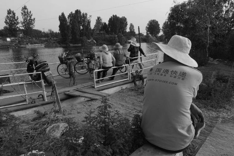 洛阳杨村古渡口，每天发生许多故事