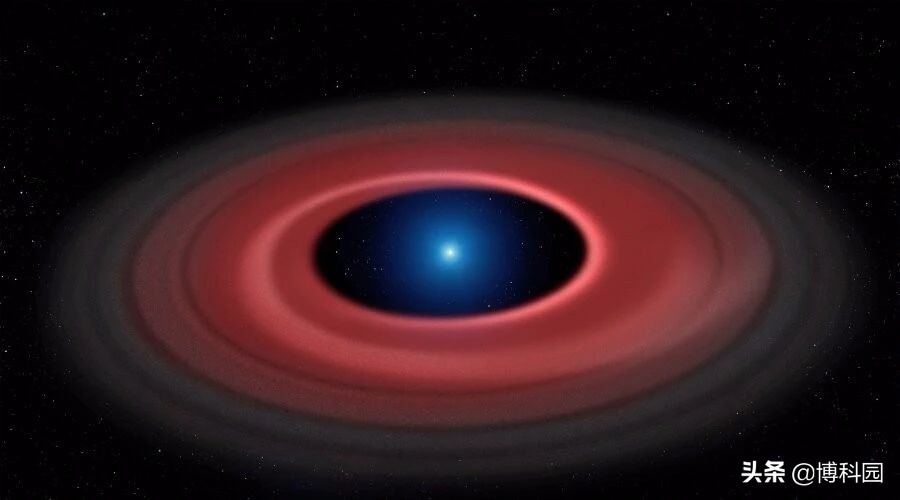 白矮星周围，被剥离外层的死亡行星内核，存活最长可达10亿年