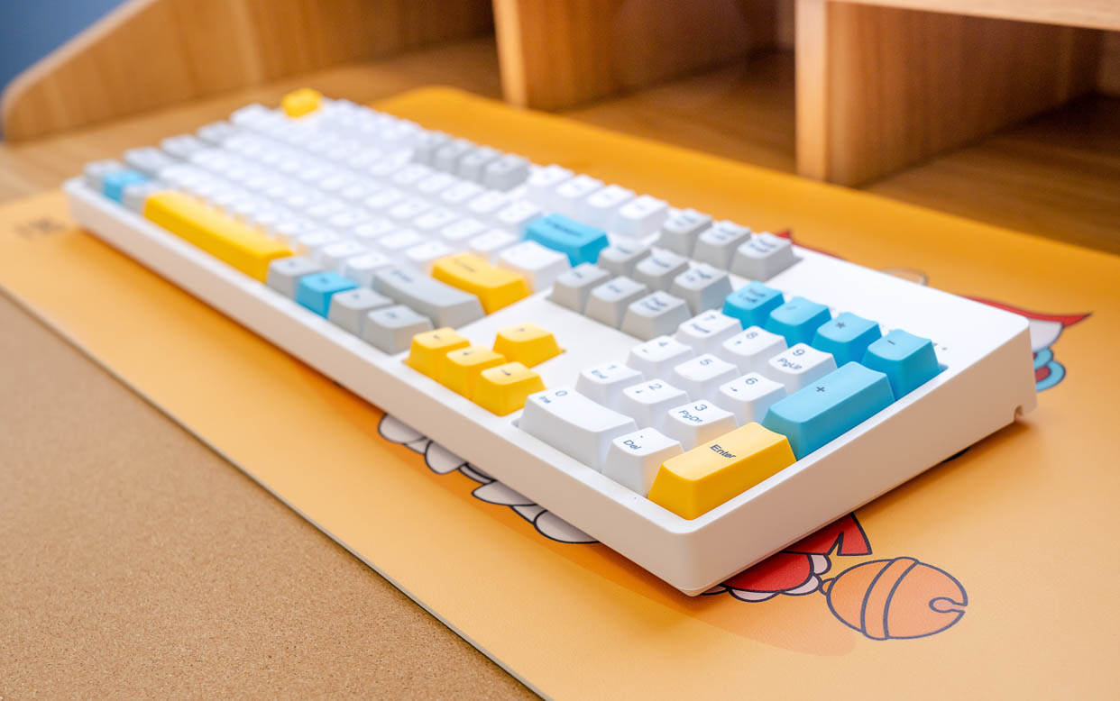 Mechanical keyboard returns perfectly again, GANSS Gauss GS104D