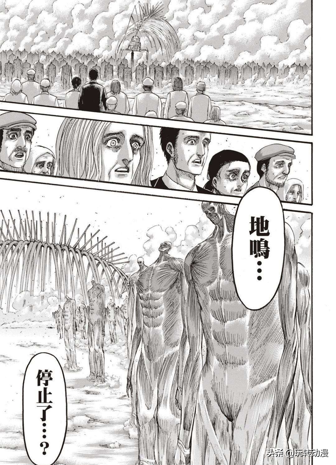 進擊的巨人：為什麼艾倫變身的始祖巨人被斬下頭後，地鳴就停止了 - 資訊咖