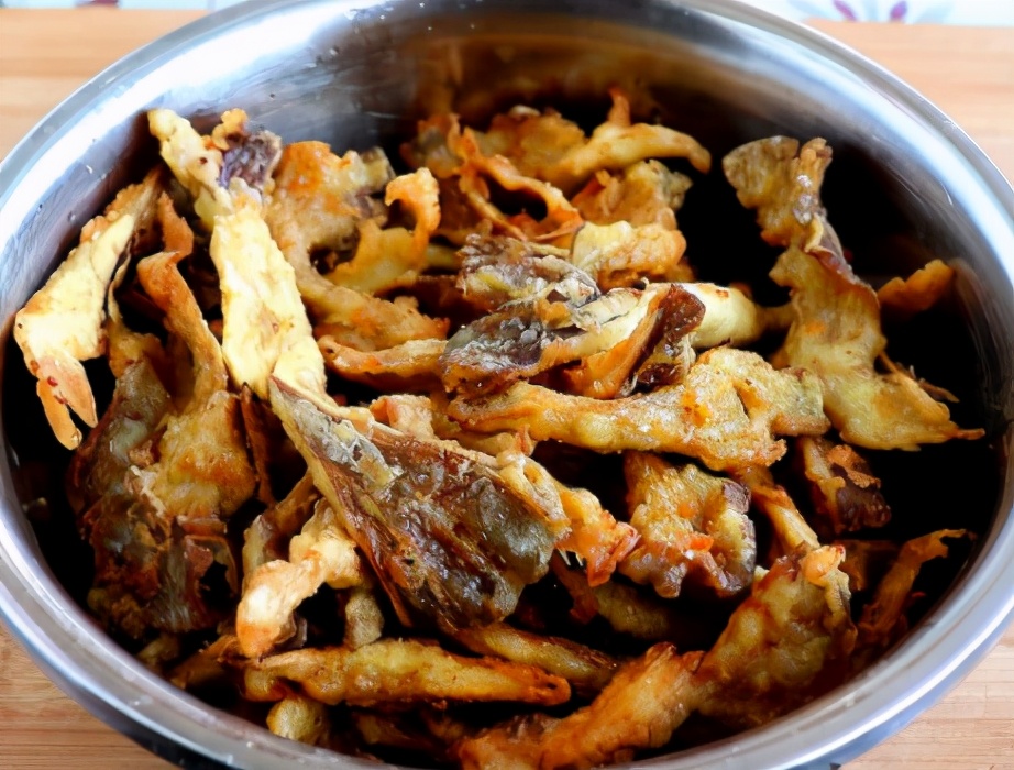 图片[1]-调脆皮炸糊-干炸蘑菇的做法步骤图 不回软-起舞食谱网