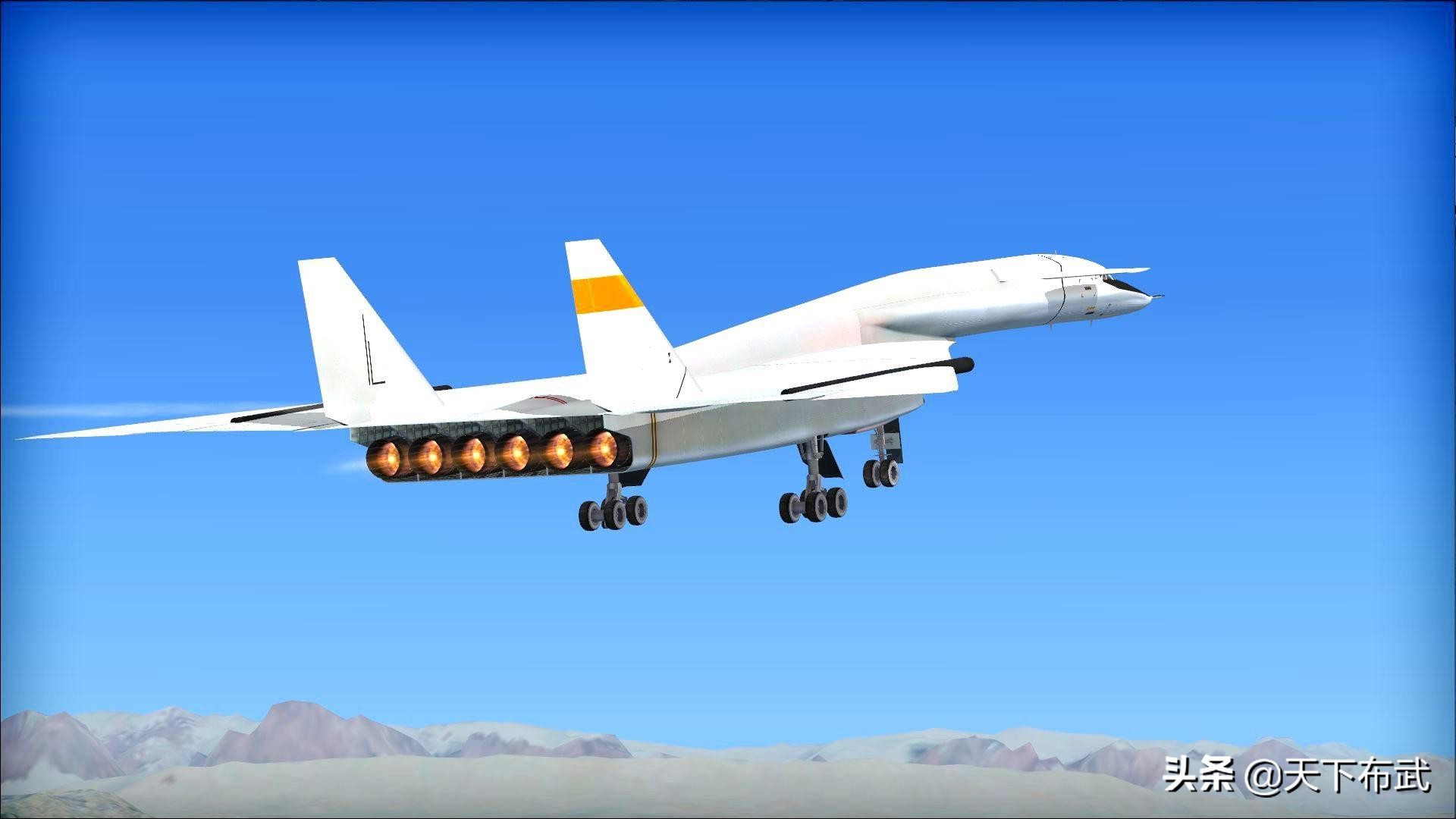 轰20或不再重要，空天轰炸机初具雏形，速度6马赫载重200吨
