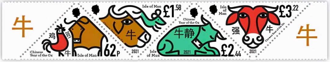 世界各国发行的牛年邮票你最喜欢哪一套？