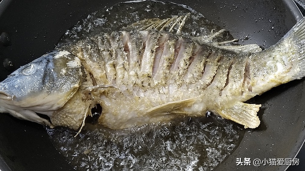 圖片[10]-小貓分享家庭版紅燒鯉魚 香味濃郁醇厚 學會了中秋節做給家人吃-起舞食譜網