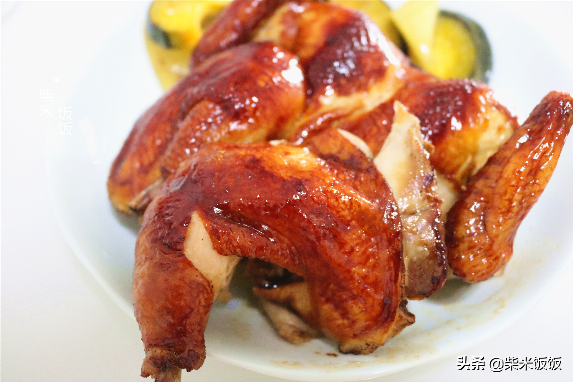 想吃烤鸡别买了，自己在家做，方法很简单，又香又嫩比买的好吃