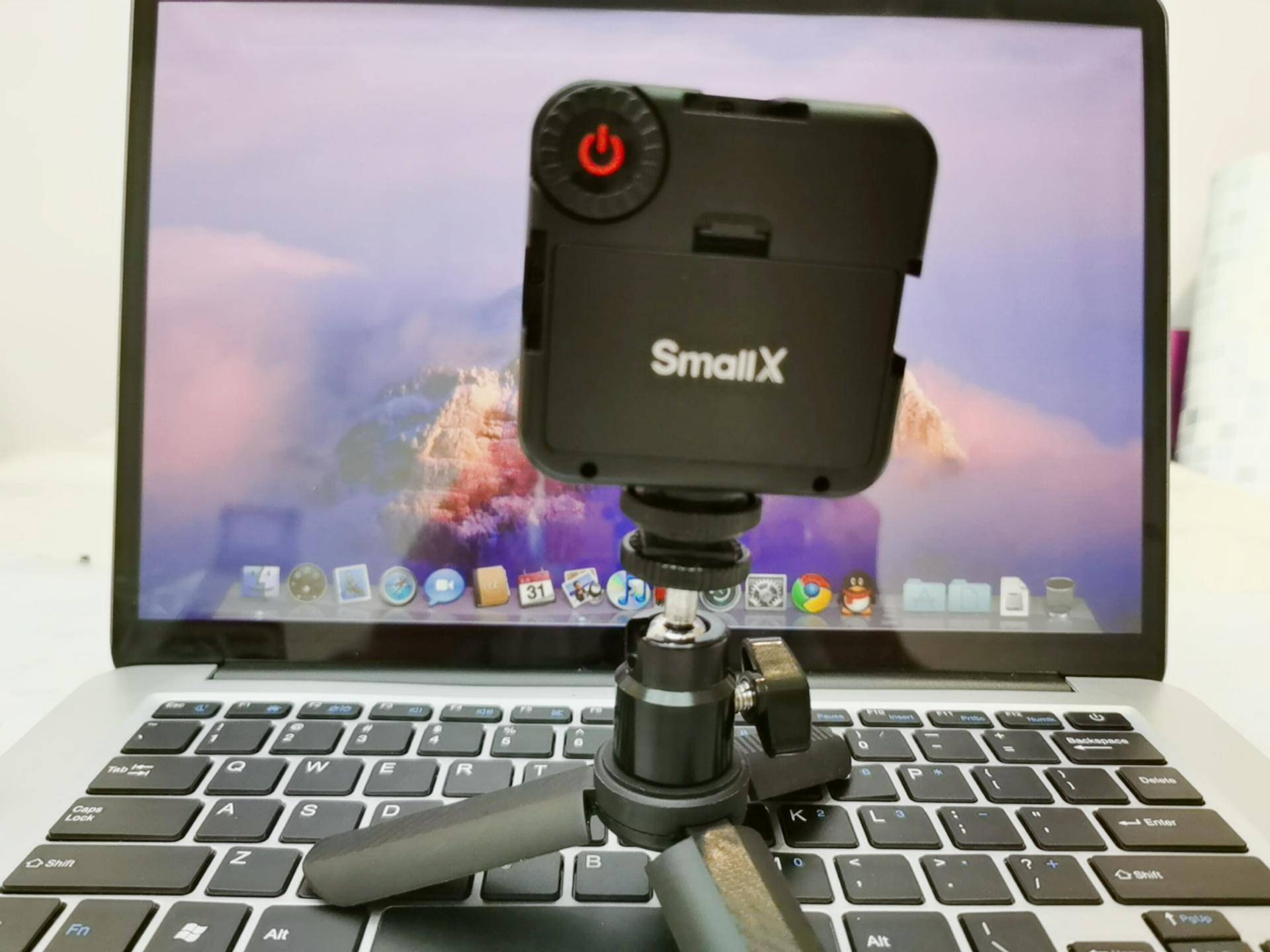 感受稳定持久补光效果 SmallX补光灯使用评测