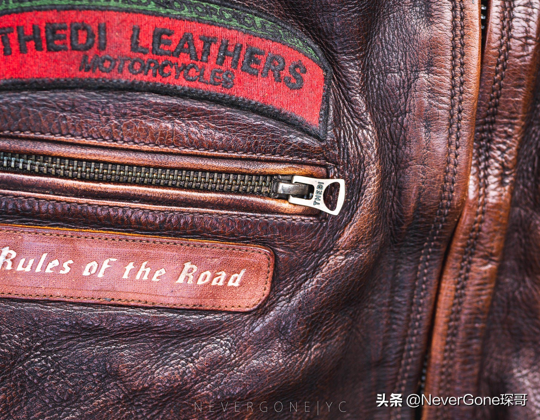 小众没人气的皮衣：Thedi J100做旧机车皮衣