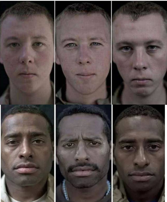 How terrible is the war? Look at the comparison pictures of the faces
