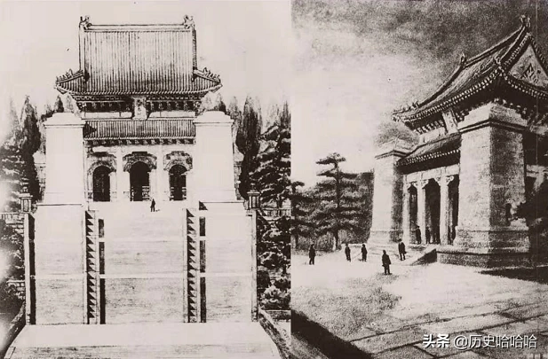孙中山去世后,治丧委员会有奖征集中山陵图案,谁获头奖?