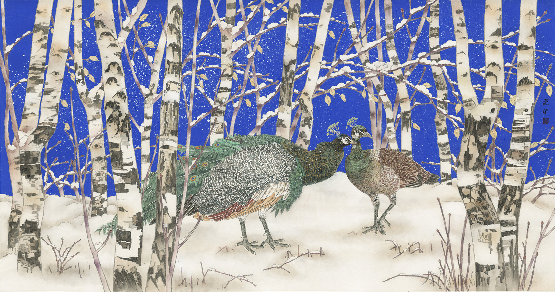 花木本天成 妙手偶得之——著名画家周莲荣寄情于工笔，感悟造化之神奇