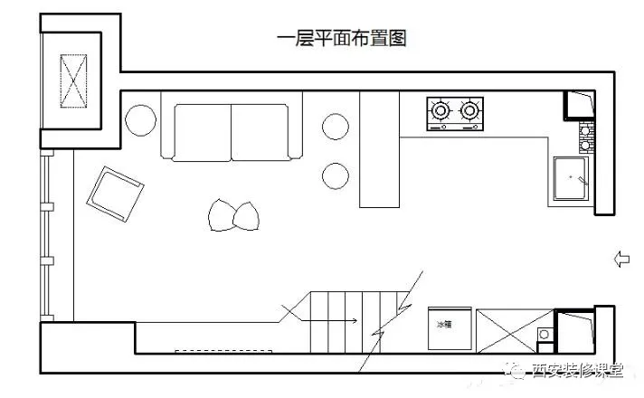 层高5.6米的35㎡单身公寓，做成LOFT能有多美