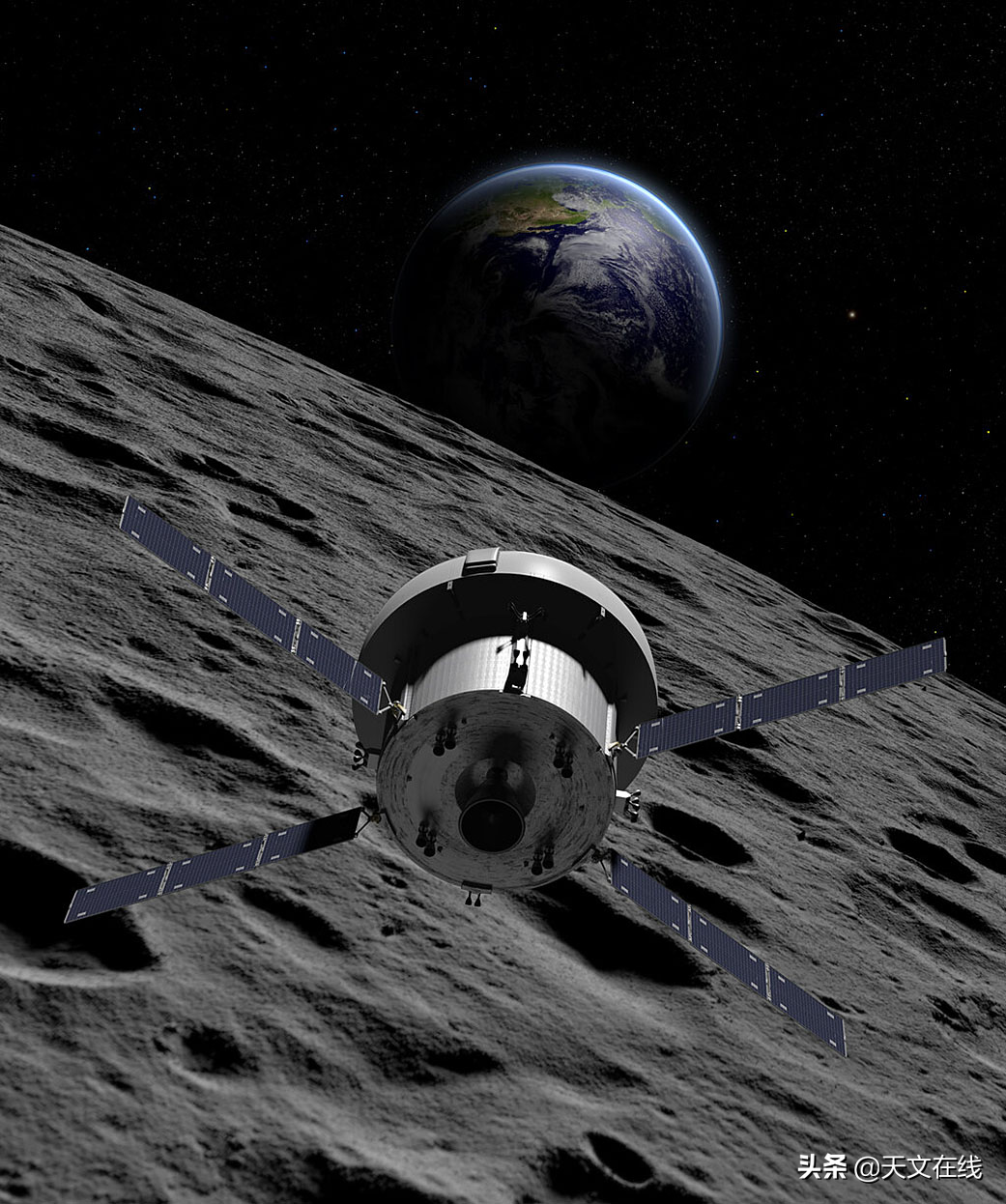 当航天器返回地球时，美国宇航局如何寻找着陆点？