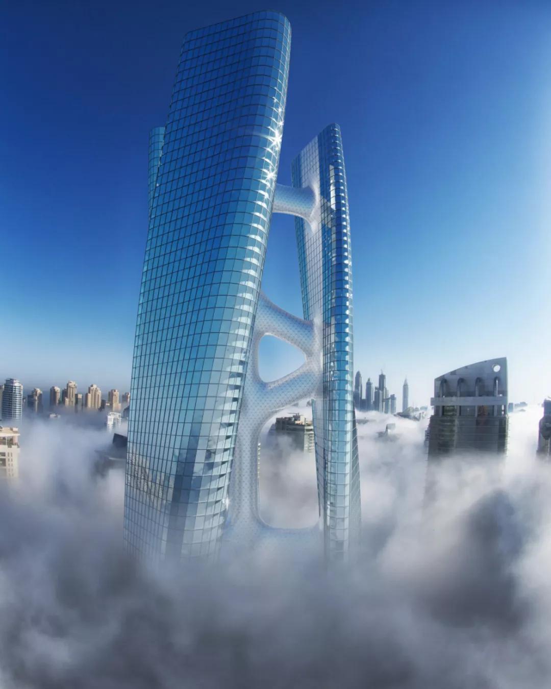迪拜要建的这栋“涡轮”大楼火了！两天转一圈