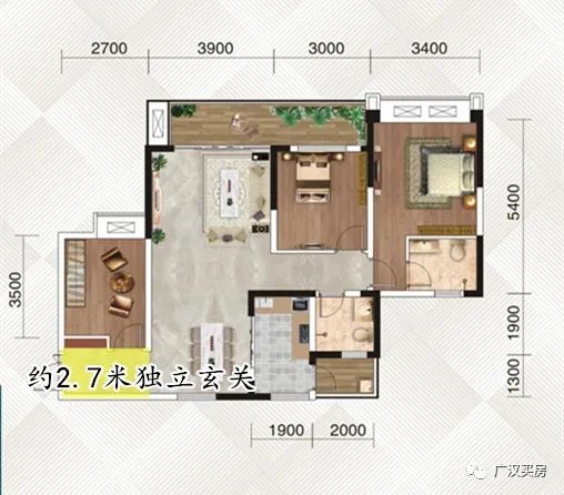 机会来了！主城区112㎡全功能超性价比户型推荐