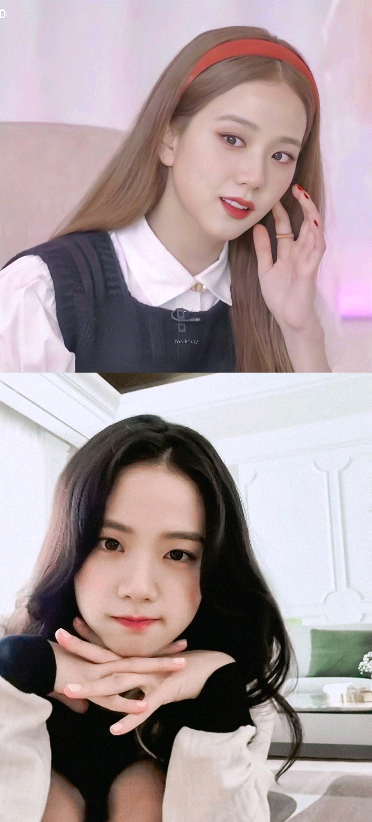 刚拍完命运多舛雪滴花的blackpink金智秀好像长胖了不少