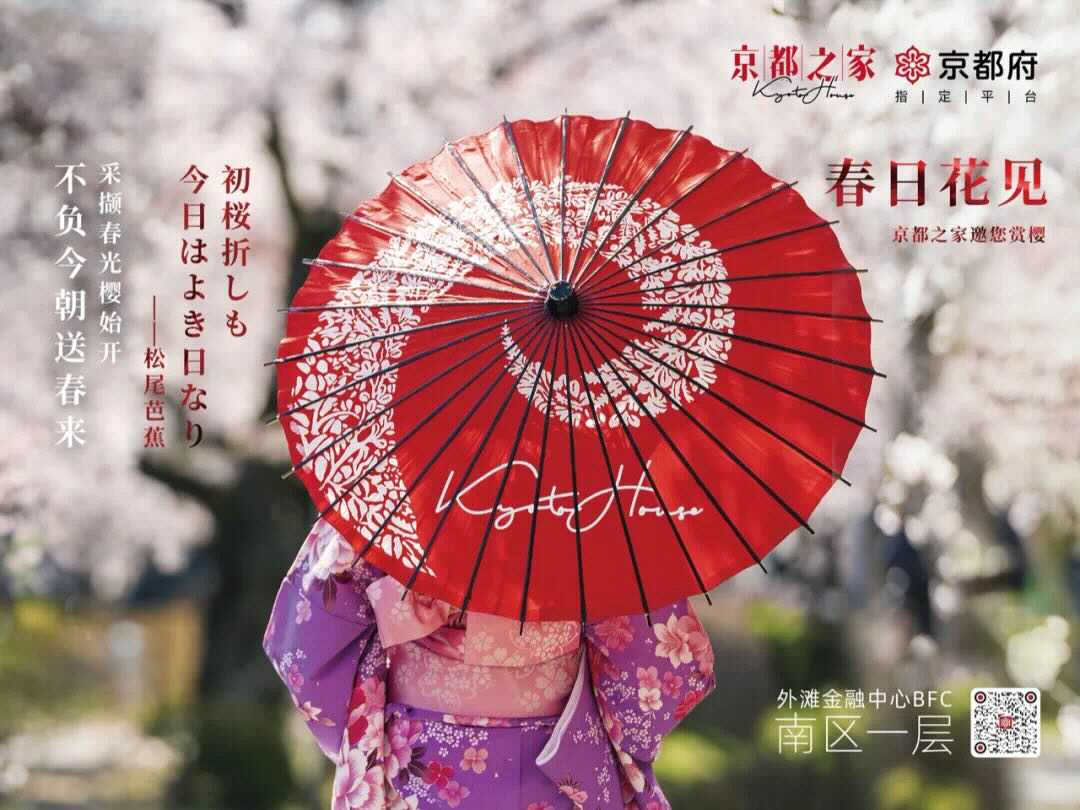 趁春光明媚，赏樱花烂漫，饮京都清酒