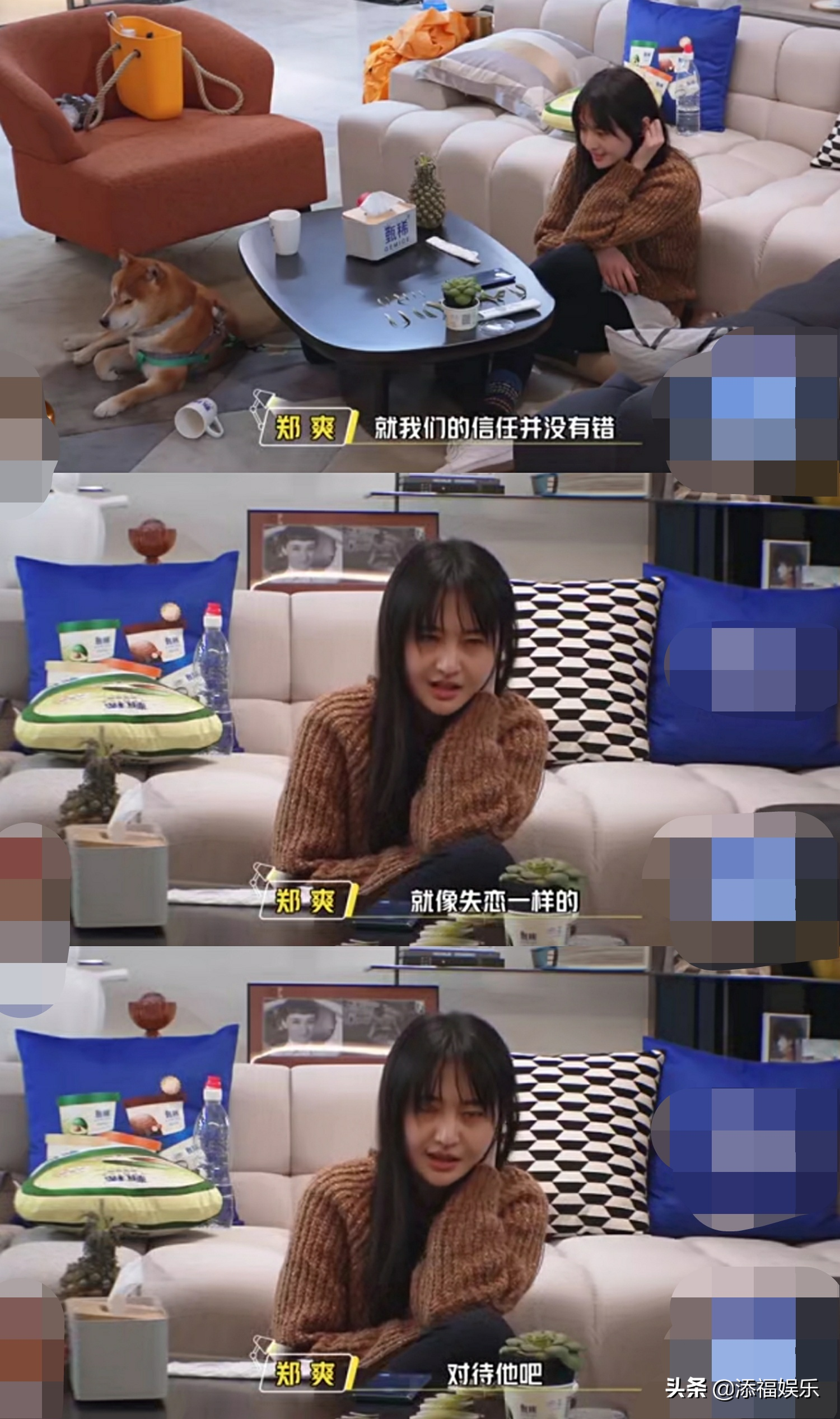 郑爽谈和许魏洲的相识过程，同处一个化妆间却