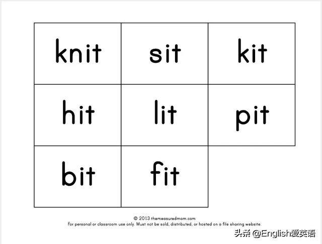 70個pdf帶你玩轉短母音自然拼讀練習遊戲閱讀資源包 English愛英語 Mdeditor