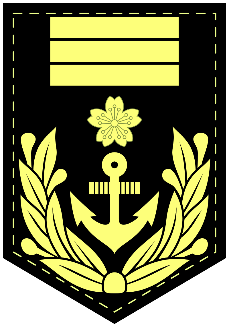 各国军衔标识：日本