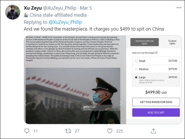 傲慢與偏見！ 西方媒體的偽善在這張照片暗黑濾鏡顯露無疑