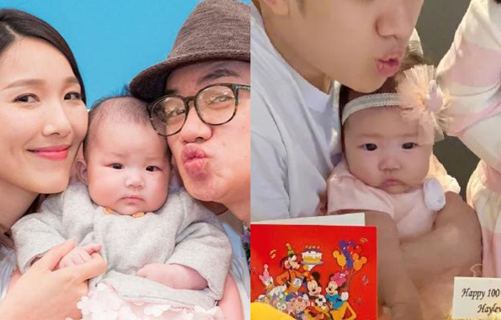 李亞男曬倆女兒同框照，姐姐摸妹妹腦袋溫柔寵溺，畫面溫馨有愛