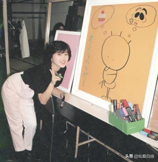 工藤静香、坂井泉水，动漫人物原型存疑，美人