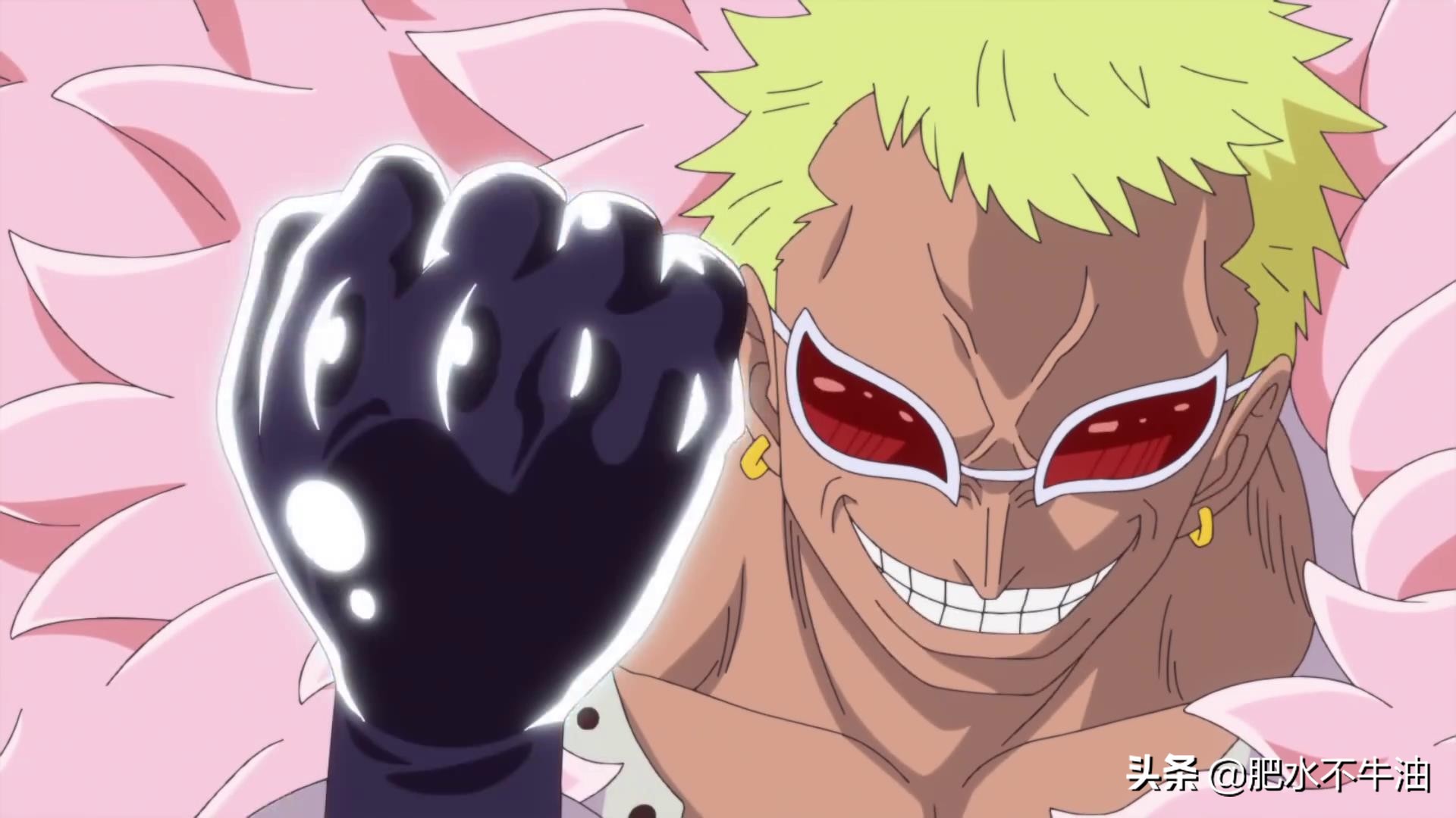 海贼王，金色的霸王色，火红色的流樱，每种霸