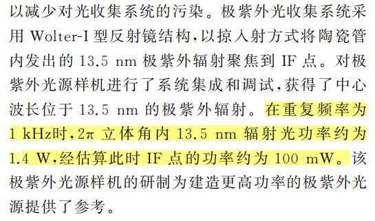 Interpretation of the dilemma of domestic lithography machine (9): Harbin Institute of Technology's EUV lithography machine light source